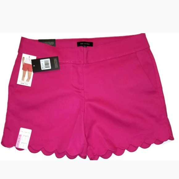 The Limited Pants - NWT The Limited Tailored Scalloped Shorts